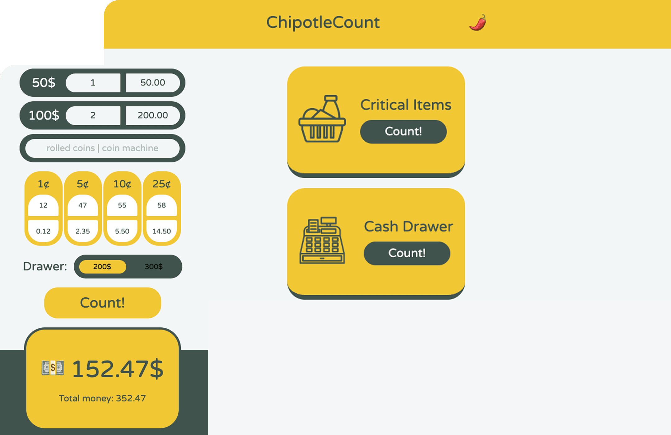 ChipotleCount